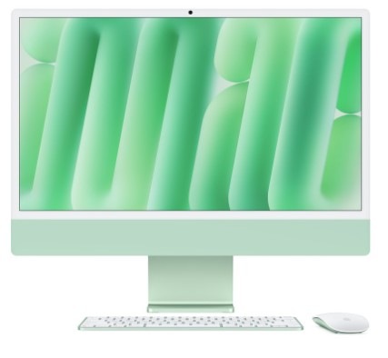 Počítač All In One Apple iMac 24" CTO M4 10× CPU 10× GPU, 32 GB, 512 GB - zelený CZ