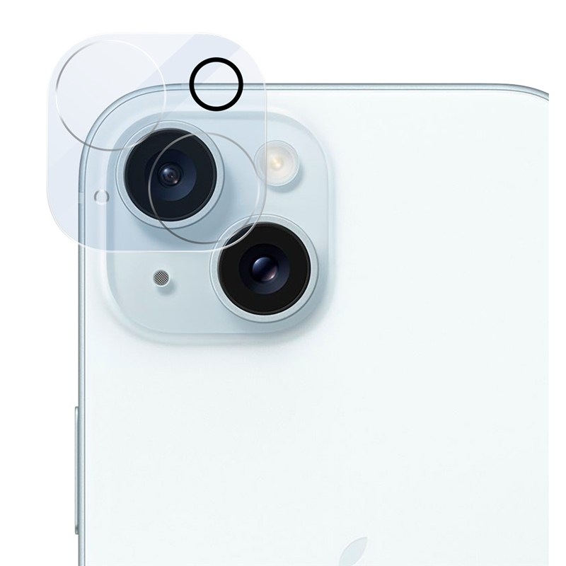 Tvrzené sklo pro Apple iPhone 15 a 15 Plus, tvrdost 9H