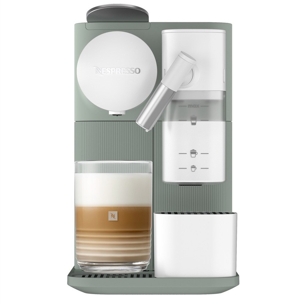 Kapslový kávovar De'Longhi Nespresso Lattissima One EN510.GR se ovládá manuálně 3 podsvícenými tlačítky