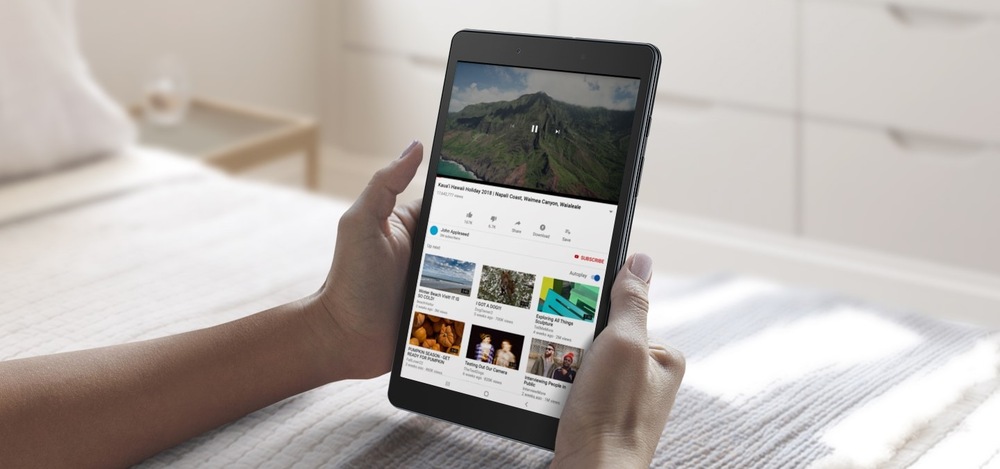 Dotykový tablet Samsung Galaxy Tab A 8.0 LTE černý