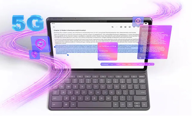 Dotykový tablet Lenovo Idea Tab 5G 8 GB / 256 GB + dotykové pero šedý