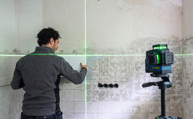 Čárový laser Bosch Professional GLL 12V-100-33 CG