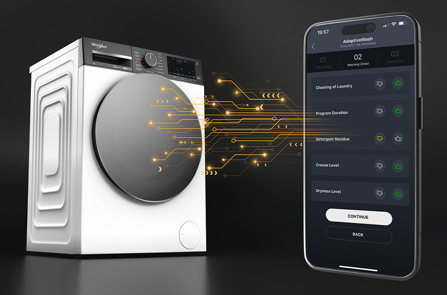 Pračka Whirlpool WPM 87W ADS CS, AdaptiveWash