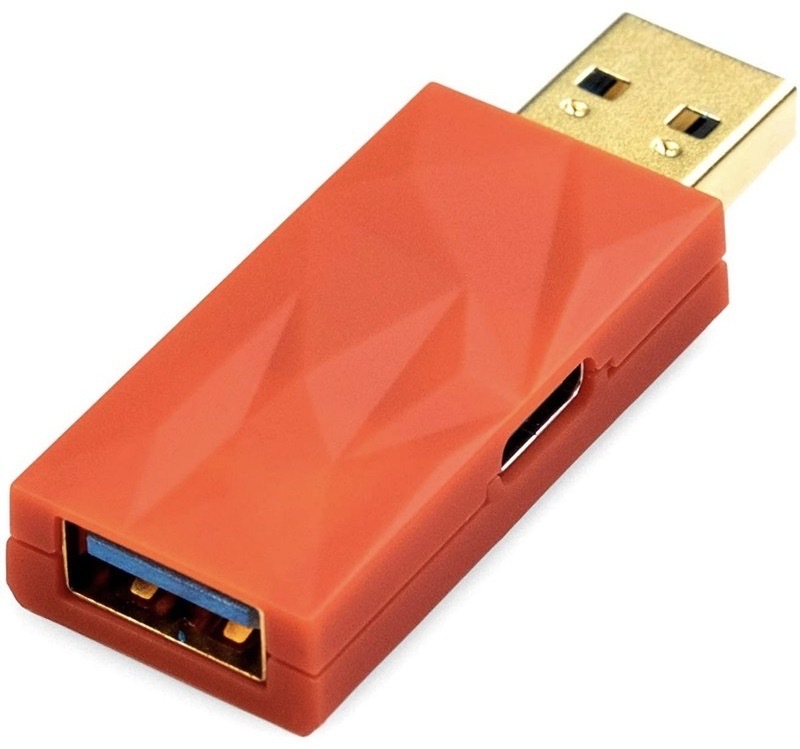 Redukce SilentPower pro zlepšení zvuku, červená barva