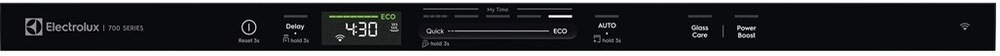 Ovládací panel myčky Electrolux E72LA100S série 700