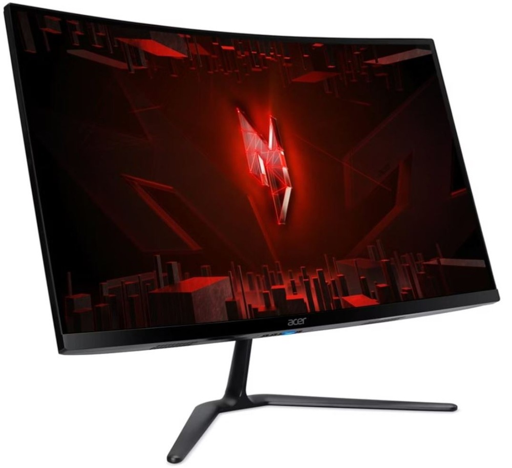 Herní monitor Acer Nitro v šikmém pohledu