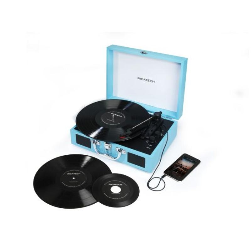 Gramofon Ricatech RTT21 Advanced modrý