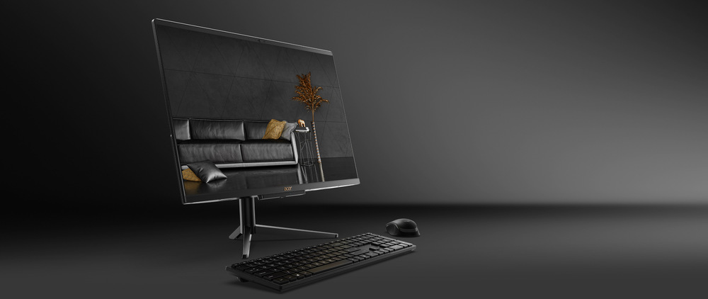 Počítač All In One Acer Aspire C24-1700 černý Acer Aspire C24-1700 (DQ.BJFEC.002)