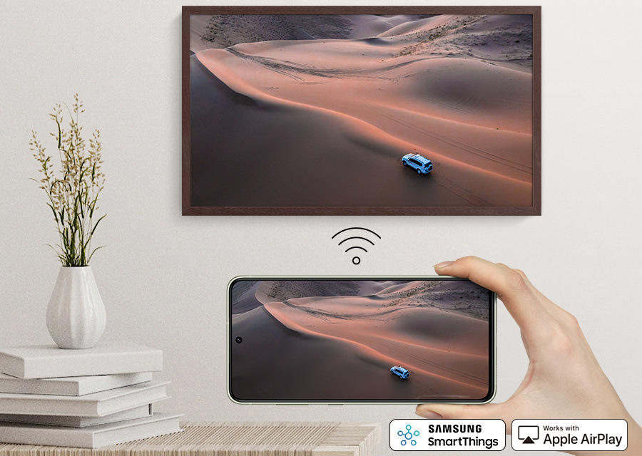 Televize Samsung The Frame QE32LS03CB Samsung QE32LS03CB - promítání obsahu přímo z mobilu
