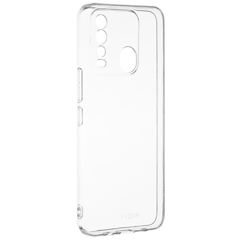 Kryt na mobil FIXED na Tecno Spark 8 průhledný