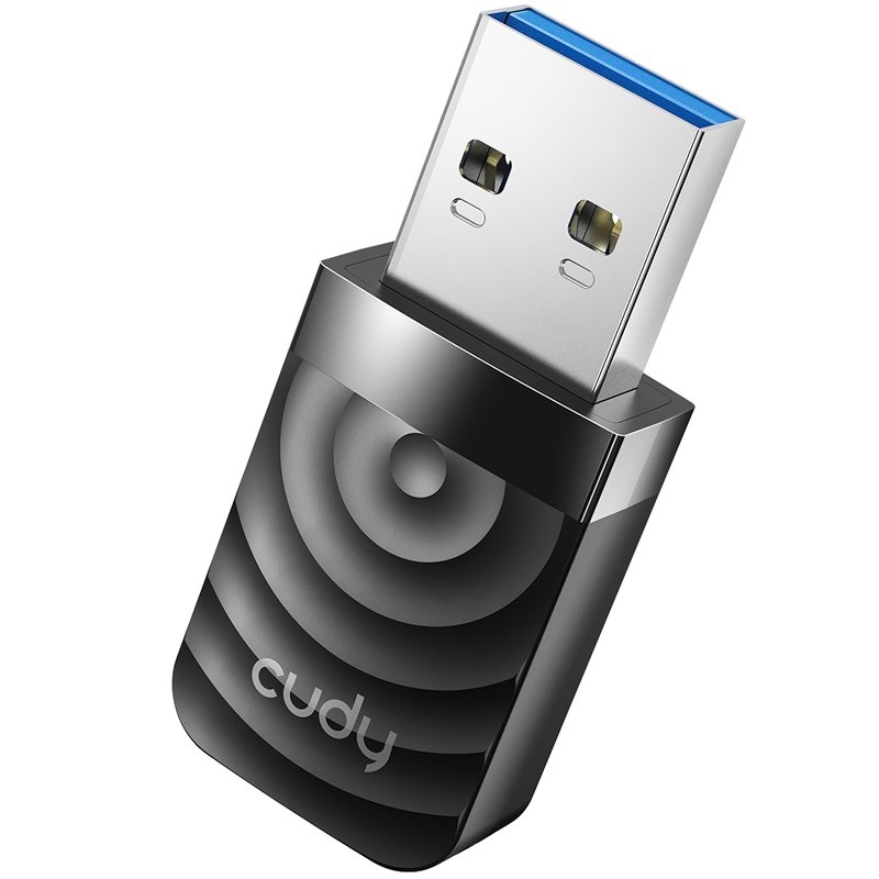 Wi-Fi adaptér Cudy WU1300S AC1300 Wi-Fi USB 3.0 černý