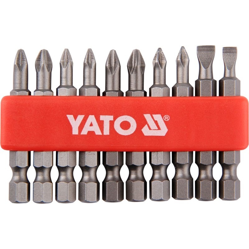 Sada bitů YATO YT-0483, 1/4" 50 mm (10 ks)