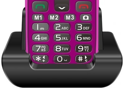 Mobilní telefon Evolveo EasyPhone XR růžový Mobilní telefon Evolveo EasyPhone XR růžový