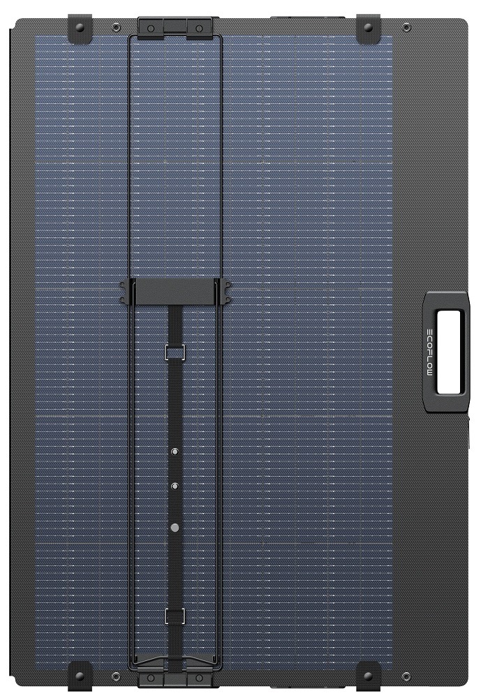 Detail panelu EcoFlow složený stav