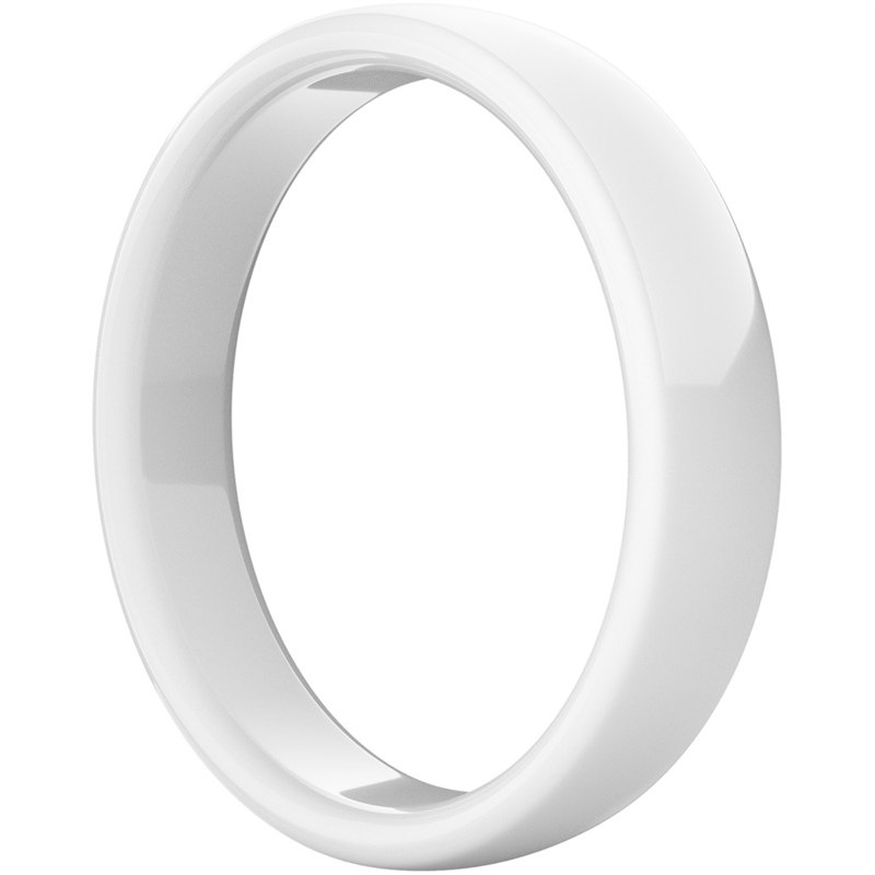 Platební prsten Carneo Pay Ring, velikost 10 (20 mm), bílá barva.