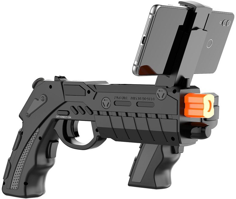 Ovladač iPega 9257 Phantom ShoX Blaster Bluetooth Gun Android/iOS/PS3/PS4/PC/N-Switch/SmartTV - černý