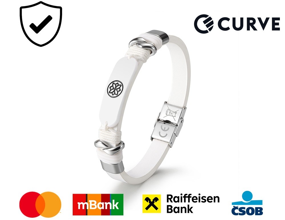 Platební náramek Carneo bezkontaktní platby jedním přiložením díky NFC technologii