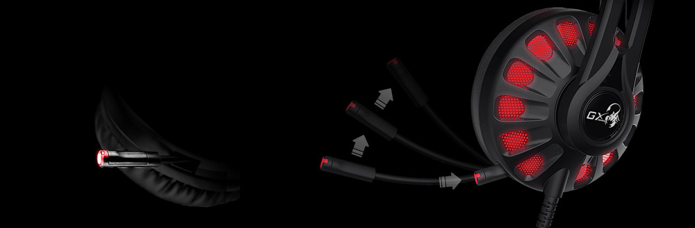 Headset Genius GX Gaming HS-G680 černý