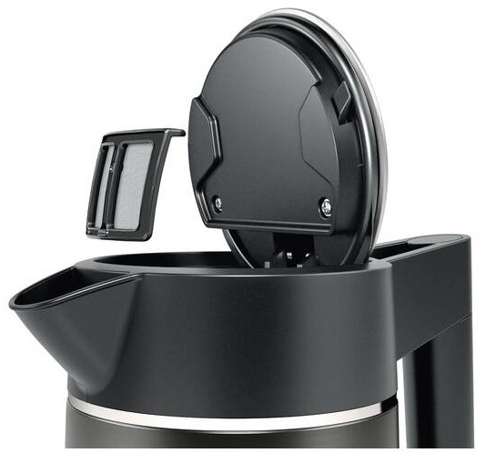 Rychlovarná konvice Bosch DesignLine TWK5P475 černá/nerez