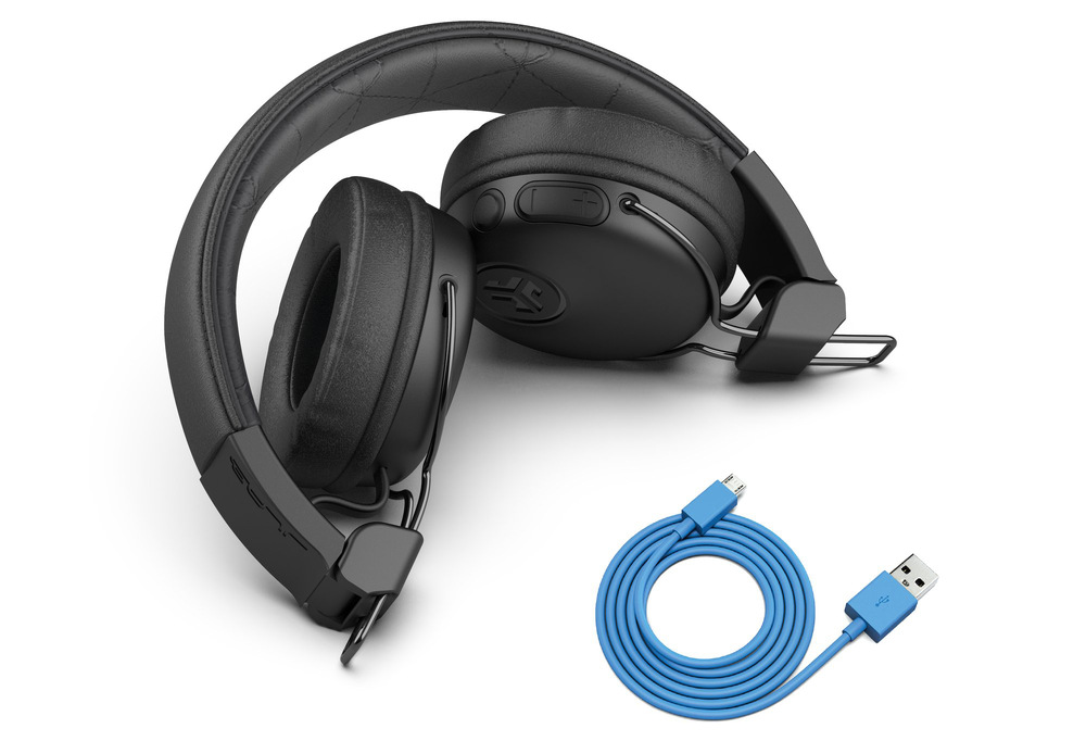 Sluchátka JLab Studio Wireless On Ear šedá/modrá Sluchátka JLab Studio Wireless On Ear šedá/modrá