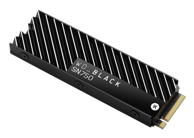 SSD Western Digital Black SN750 500GB s chladičem M.2