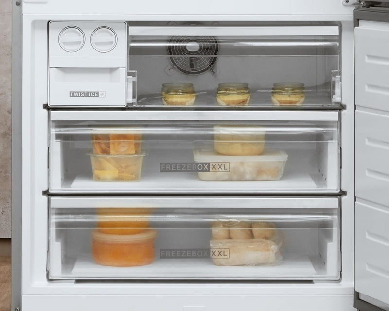Chladnička kombinovaná Whirlpool W84BE 72 X 2, NoFrost, pohodlný přístup k potravinám