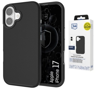 Kryt na mobil 3mk HARDY Shockproof MagCase na Apple iPhone 17 černý Kryt na mobil 3mk HARDY Shockproof MagCase na Apple iPhone 17 - černý