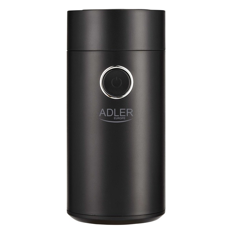 Kávomlýnek Adler AD4446bs černý/stříbrný