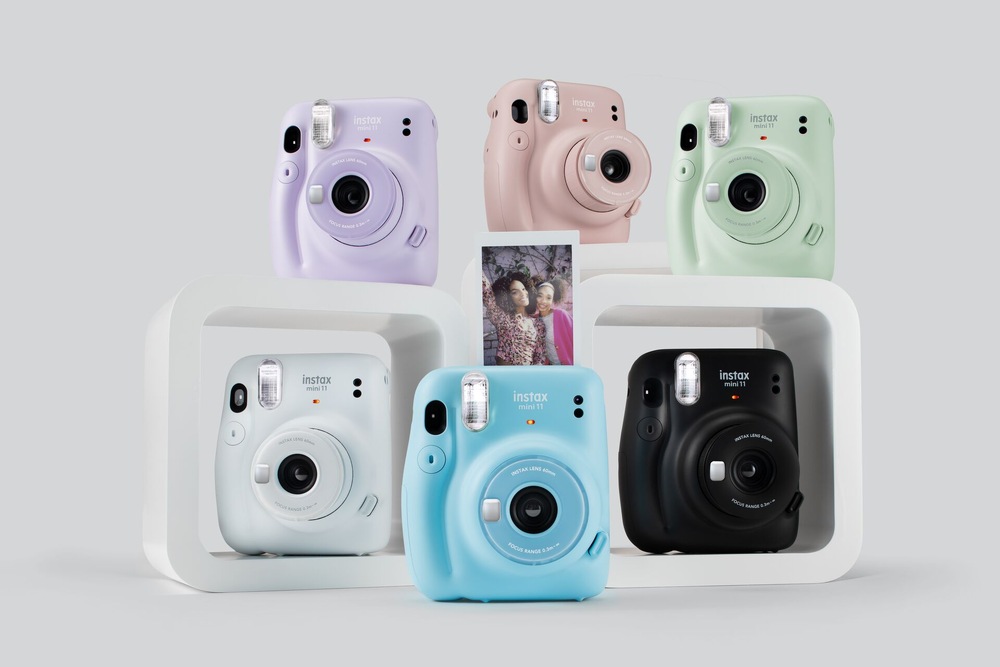 Instantní fotoaparát Fujifilm Instax mini 11 modrý
