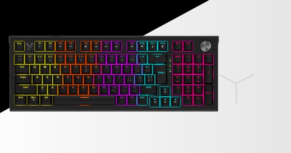 Klávesnice YENKEE YKB 3510 Apex, CZ layout černá Yenkee YKB 3510 Apex CZ