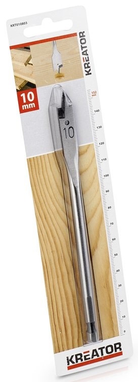 Vrták Kreator KRT010803, do dřeva 10×152 mm