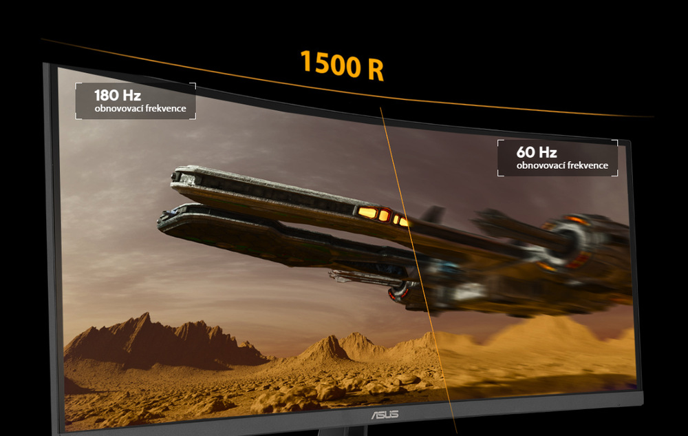 Herní monitor Asus TUF Gaming VG34VQ3B černý