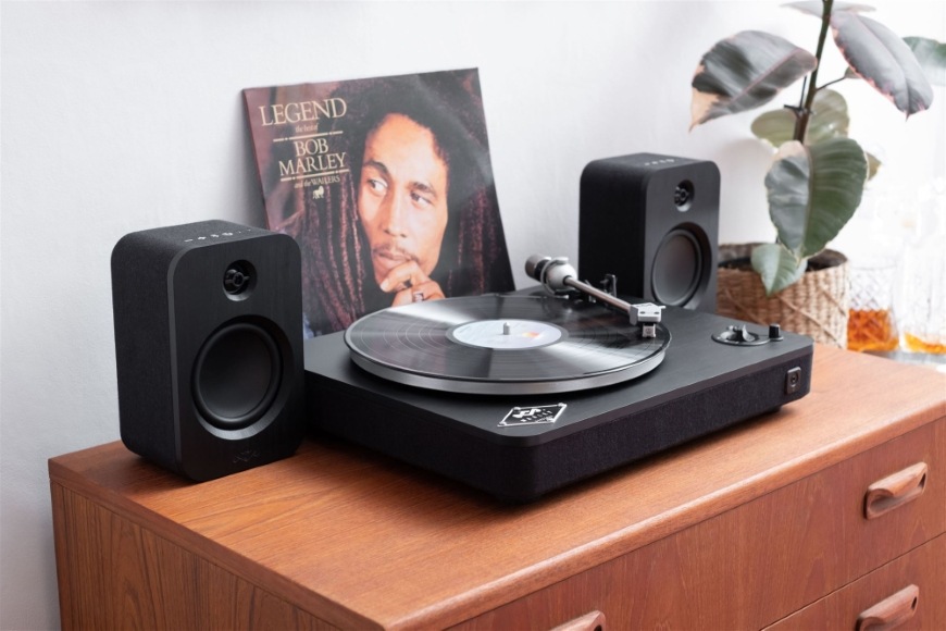 Gramofon Marley Stir It Up Wireless černý MARLEY Stir it Up Wireless, černá