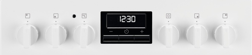 Sklokeramický sporák Electrolux LKR540266W bílý Ovládací panel sporáku Electrolux LKR540266W.
