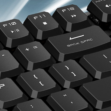 Klávesnice MSI Vigor GK50 TKL, CZ/SK černá/stříbrná
