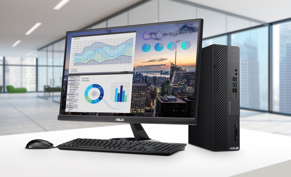 Stolní počítač Asus ExpertCenter D7 SFF černý