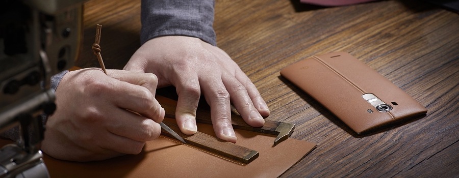 Mobilní telefon LG G4 (H815) Leather 32 GB hnědý