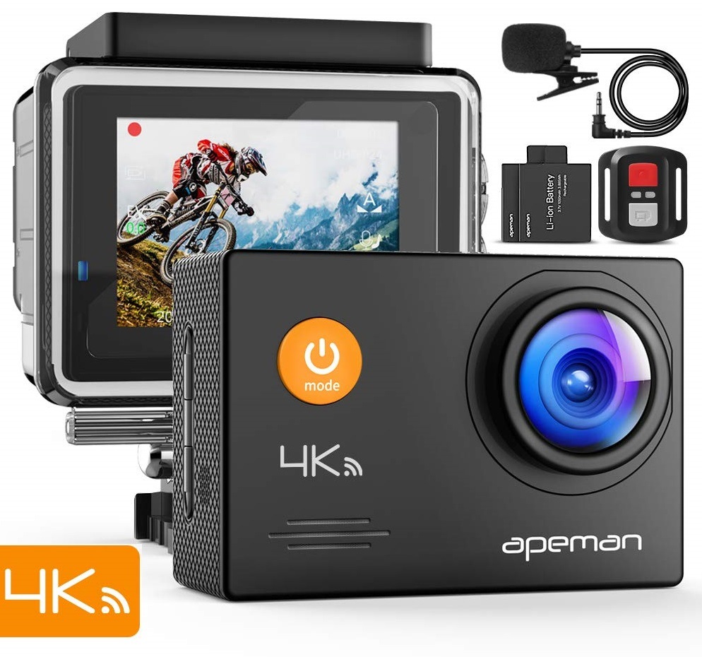 Outdoorová kamera Apeman A79 černá