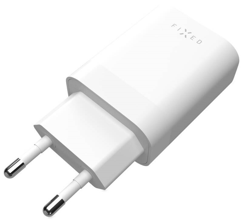Nabíječka do sítě FIXED 2x USB-C PD, 35W bílá
