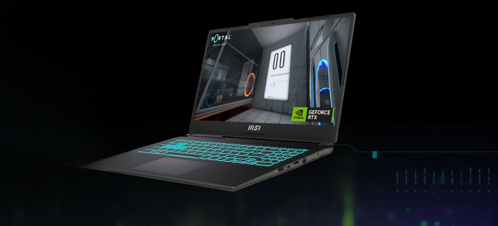 Notebook MSI Cyborg 15 A12VE-214CZ černý