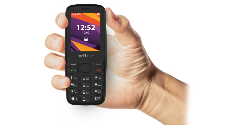 Mobilní telefon myPhone 6410 LTE černý Mobilní telefon myPhone 6410 LTE černý