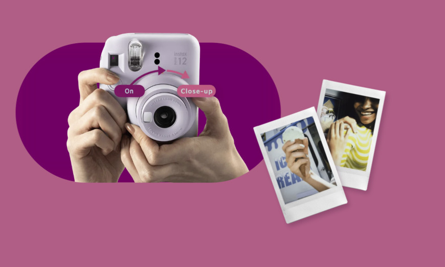 Instantní fotoaparát Fujifilm Instax mini 12 ACC kit zelený Fujifilm Instax mini 12 ACC kit, zelená
