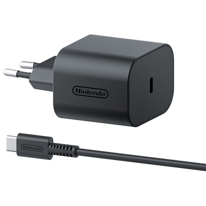 Adaptér Nintendo Switch 2 černý