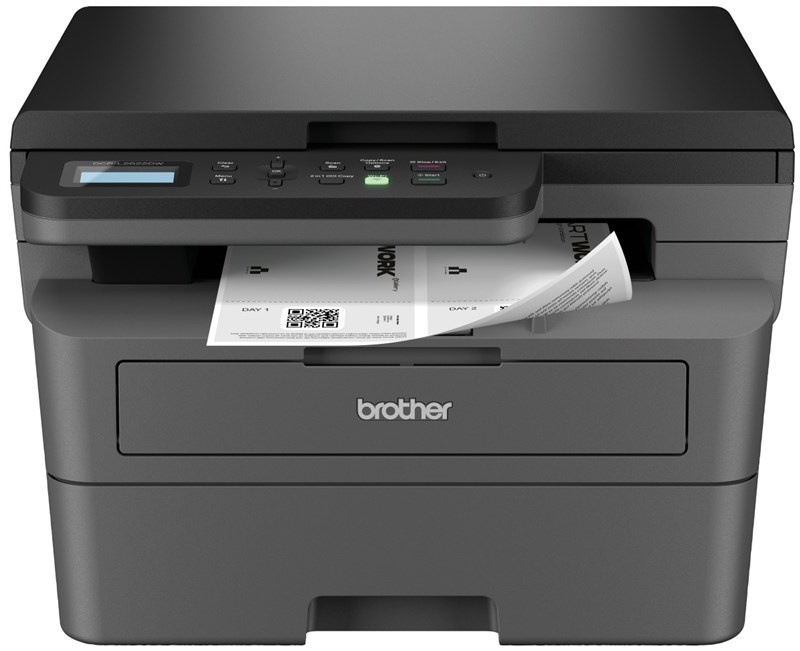 Tiskárna multifunkční Brother DCP-L2622DW černá/šedá
