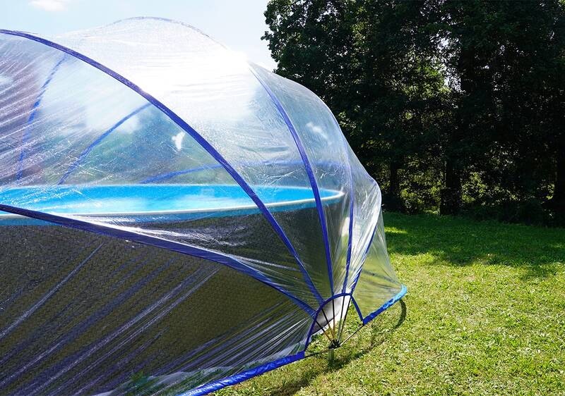 Zastřešení bazénu Marimex 4,57m Cabrio průhledné