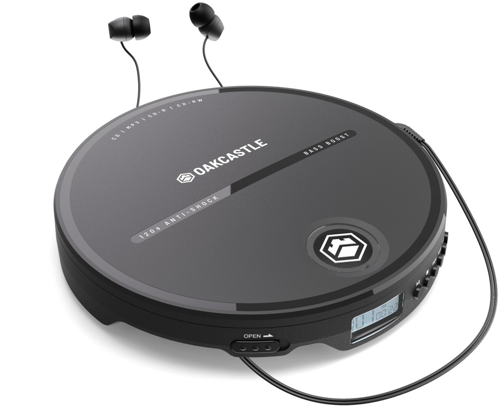 Discman Majority Oakcastle CD10, černý