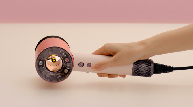 Fén Dyson Supersonic Nural HD16 T1/T2 ceramic pink/rose gold