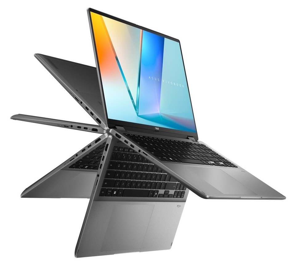 Notebook Asus Vivobook 16 Flip šedý Notebook Asus Vivobook 16 Flip šedý