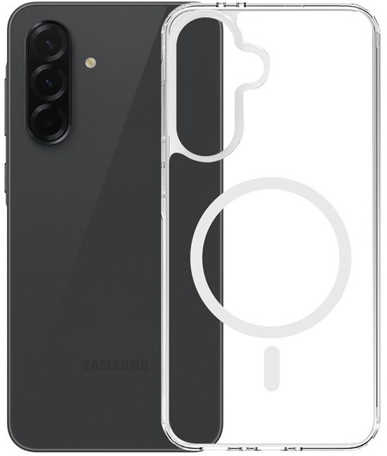 Kryt na mobil 3mk na Samsung Galaxy A57 - Hardy LiqForce MagCase v průhledném designu
