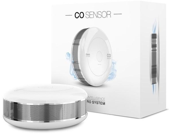 Detektor oxidu uhelnatého Fibaro bateriový, Z-Wave Plus